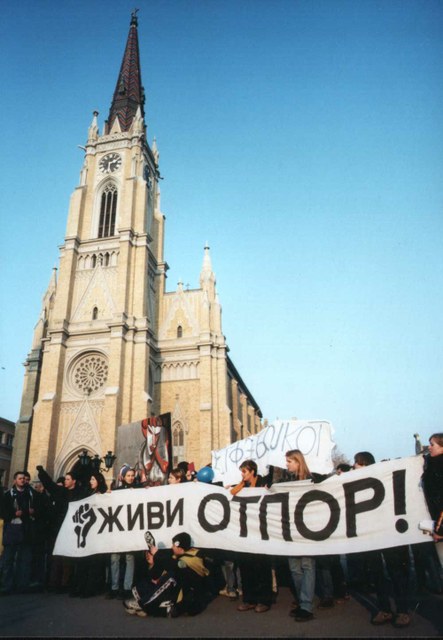 Transparent "Živi Otpor!"