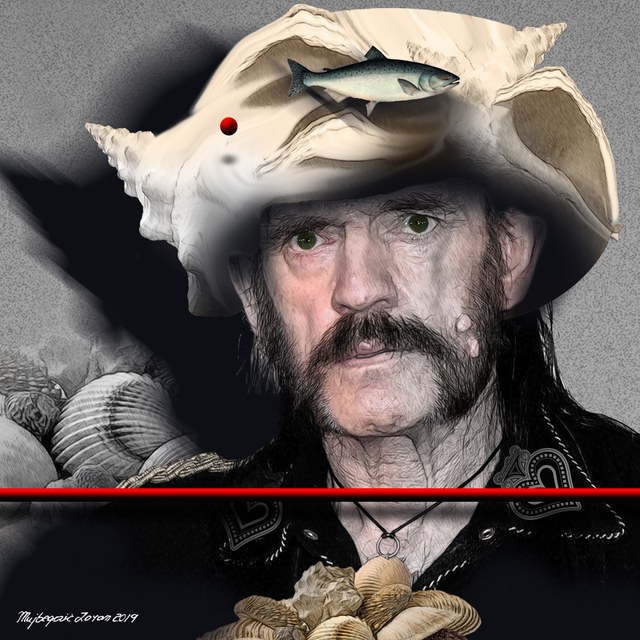 Lemmy Kilmister - slika Zorana Mujbegovića