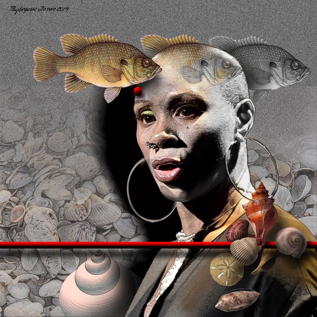 Nina Simone - slika Zorana Mujbegovica