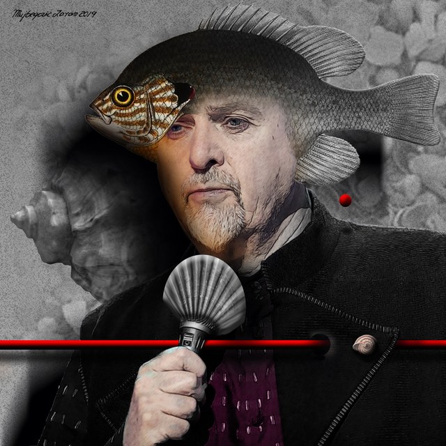 Peter Gabriel - slika Zorana Mujbegovića