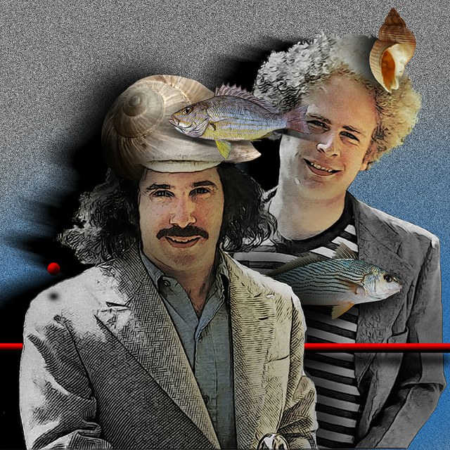 Simon & Garfunkel - slika Zorana Mujbegovica