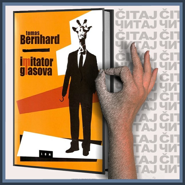 Tomas Bernhard - Imitator glasova (ilustracija)